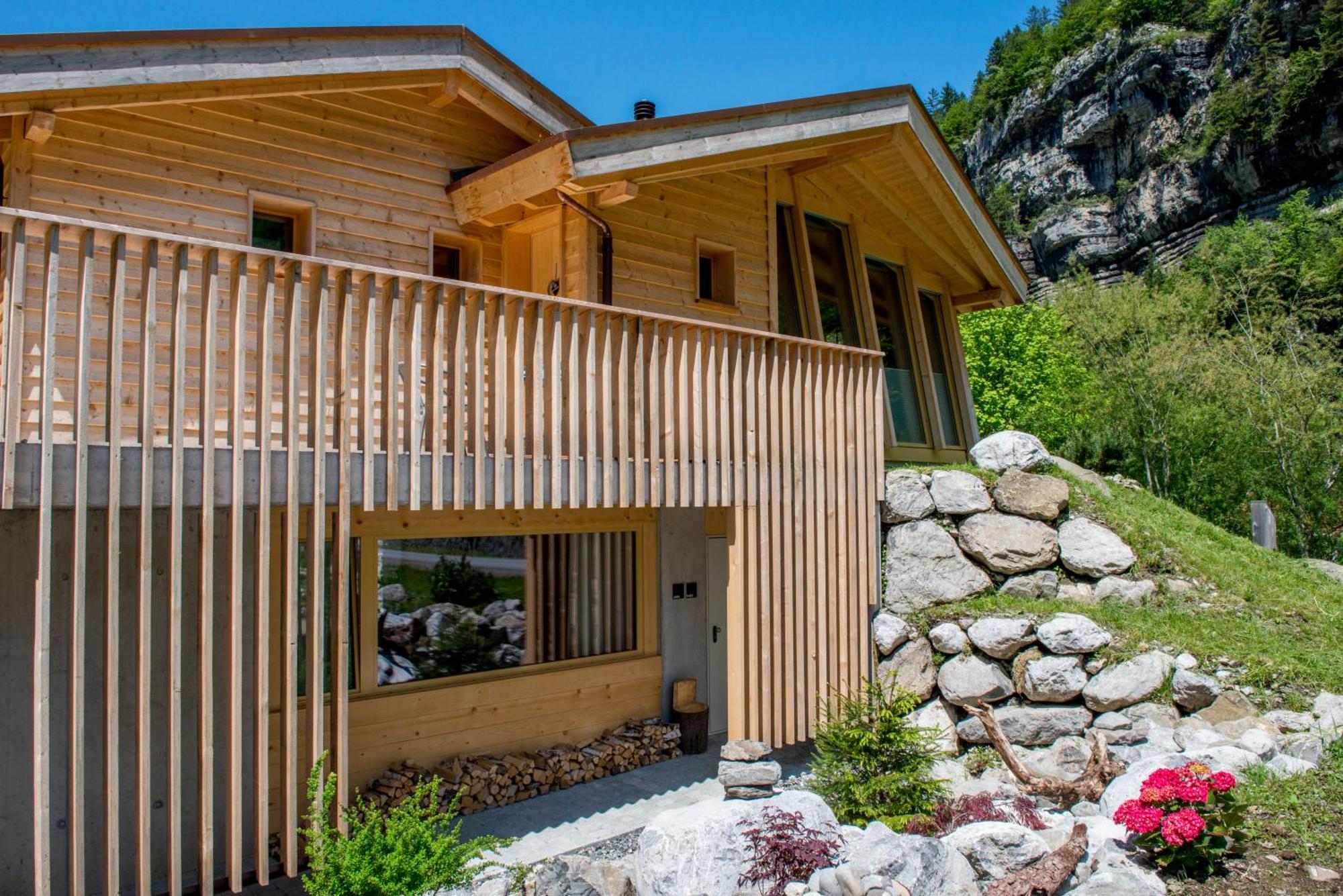 Huettenhotel Husky Lodge Muotathal Exteriér fotografie
