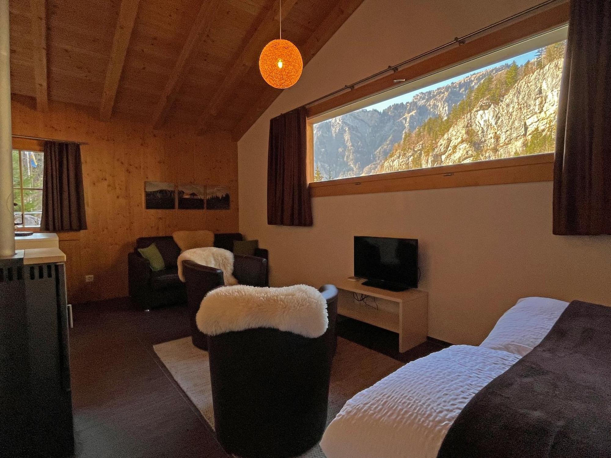 Huettenhotel Husky Lodge Muotathal Exteriér fotografie