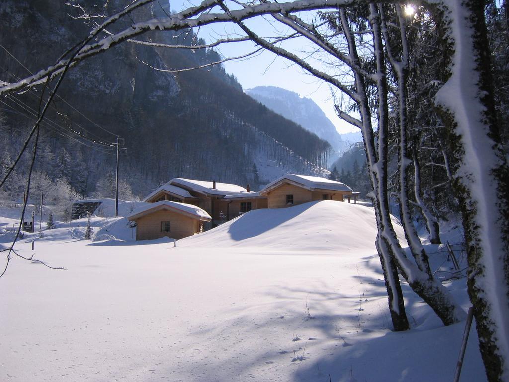 Huettenhotel Husky Lodge Muotathal Exteriér fotografie